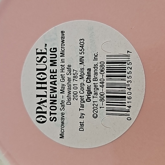 NWT Light Pink Opalhouse Target Monogram Letter "D" Mug, 2021 - Picture 7 of 8